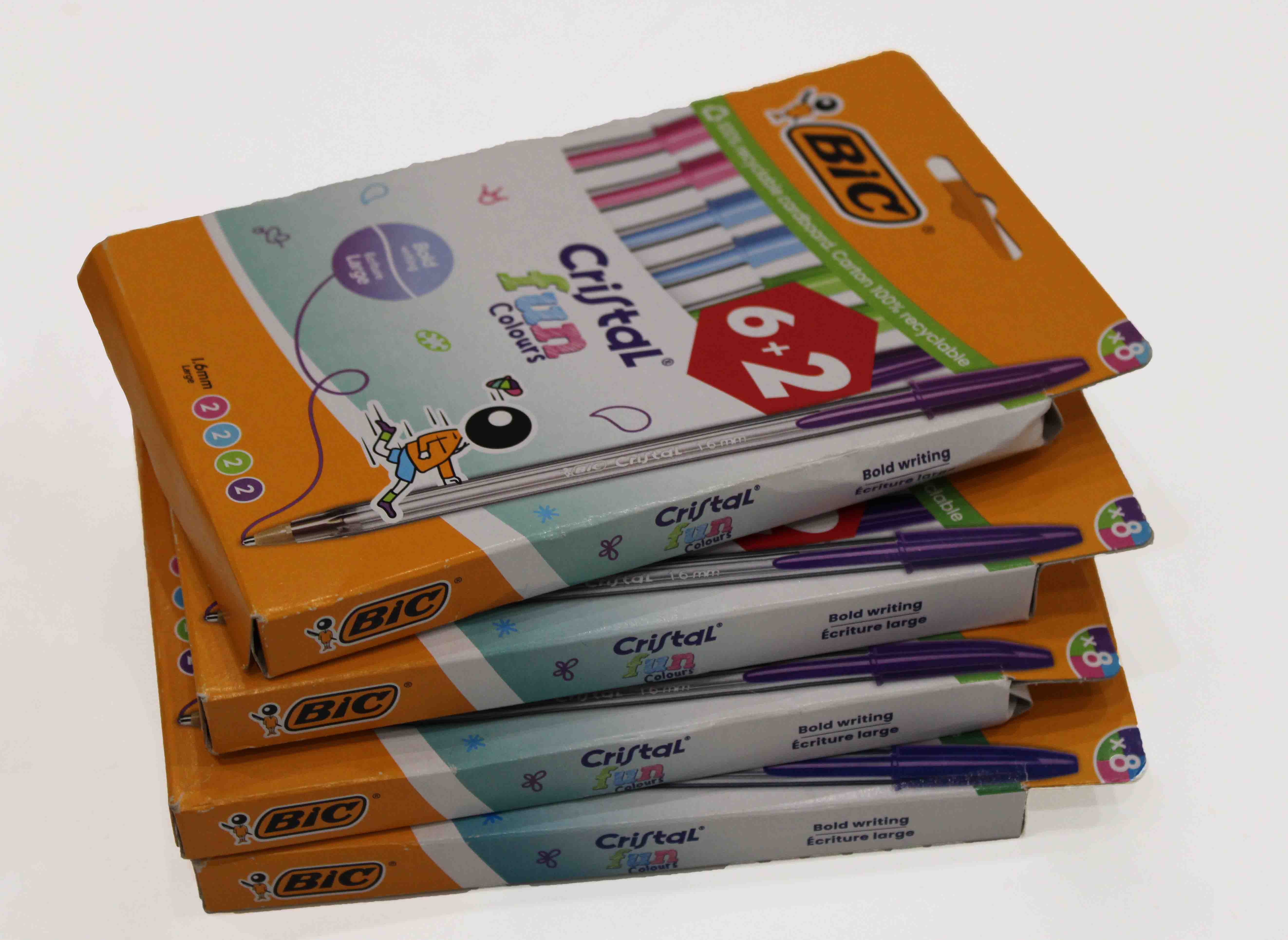 Bolígrafos de colores